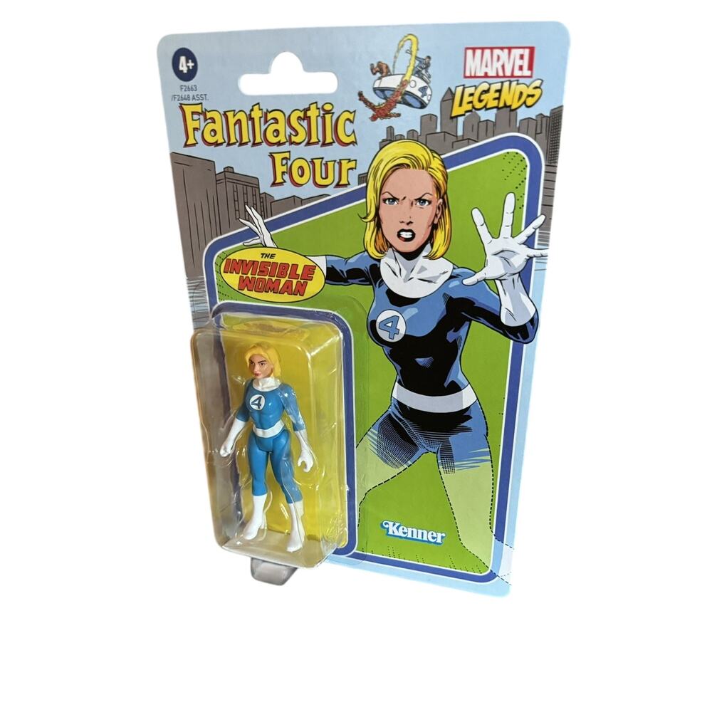 Marvel Legends INVISIBLE WOMAN 3.75 inch retro Fantastic Four New